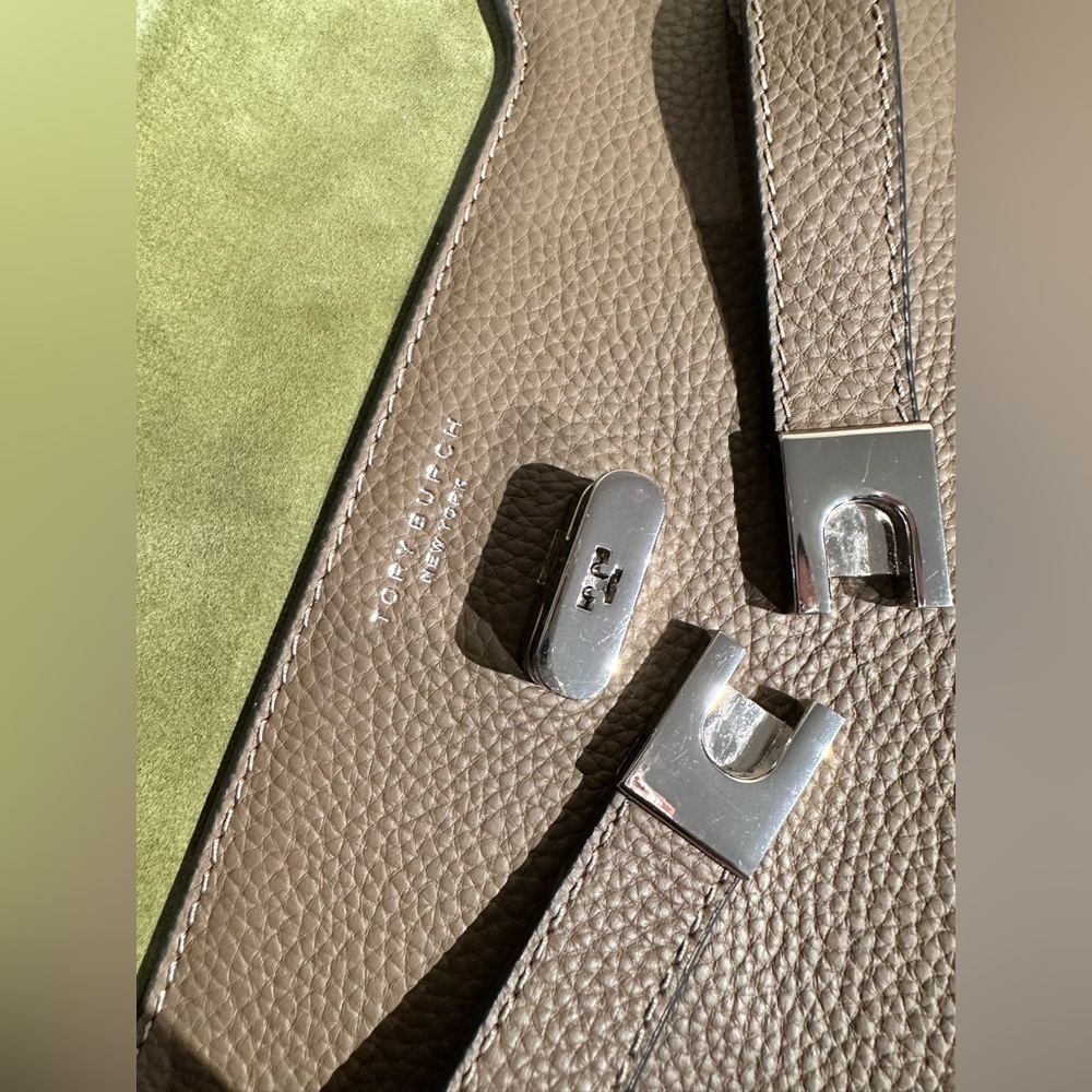 Tory Burch Lee Radziwill shoulder bag, Wild Mashroom - Picture 11 of 17